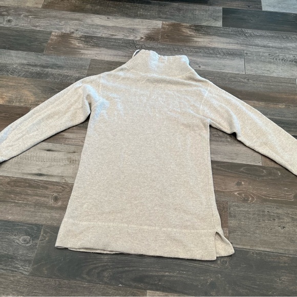 Classiques Entier Women's Cashmere Angora Tunic Cowl Sweater Kangaroo Pocket S - Picture 6 of 6